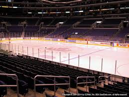 Staples Center View From Lower Level 109 Vivid Seats