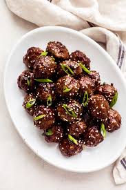 Sticky Mongolian Beef Meatballs Recipe Little Spice Jar Recipe Beef Meatball Recipe Beef Meatballs Meatball Recipes