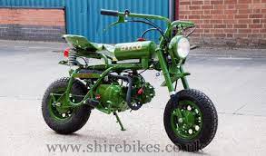 Atco Lawn Mower Themed Z50a Mini Motorbike Mini Bike Custom Mini Bike