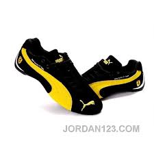 Black And Yellow Puma Shoes Men S Puma Bmw Sauber F1 Team Black Yellow Super Deals Puma Puma Suede Air Jordan Shoes