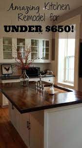 Diy Kitchen Makeover For Under 650 Kitchen Diy Makeover Kitchen Redo Kitchen Makeover