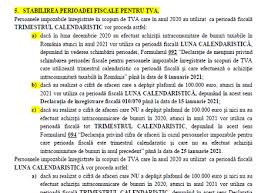 Este primul weekend al lunii martie, lună în care se va face trecerea la ora de vară 2021, poate pentru ultima dată. Schimbarea Vectorului Fiscal La Inceputul Anului 2021 Stabilirea Perioadei Fiscale Pentru Tva Info Nou ObligaÈ›ii Cabinetexpert Ro Blog Contabilitate