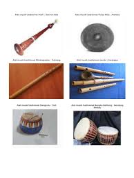 Jenis alat musik tersebut adalah jenis alat musik yang memiliki bunyi ideofon (bunyi yang dihasilkan dari bunyi dasarnya). Alat Musik Tradisional Aceh