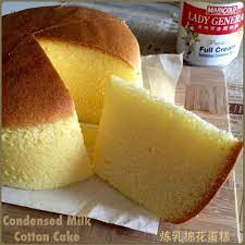 You can have condensed milk cotton cake using 9 ingredients and 11 steps. Condensed Milk Cotton Cake ç¼ä¹³æ£è±èç³ Milk Recipes Condensed Milk Cake Condensed Milk Recipes