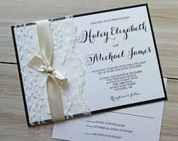 Rustic Wedding Invitation Lace Wedding Invitation Elegant Wedding Invitation Fun Wedding Invitations Wedding Invitations Rustic Lace Wedding Invitations Diy