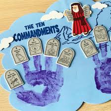 Free printable 10 commandments coloring page 10 Commandments Sunday School Lesson Plans Fun365