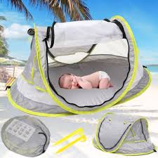 Tienda Mosquitera Plegable Seguridad Bebes Playa Sombra Proteccion Uv Playa Bebe Mosquitero