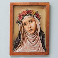 It limits to the north and the east with the ancón district, to the west with the pacific ocean, to the south with the ventanilla district. Santa Rosa De Lima Relief Panel Saint Rose Of Lima Novica