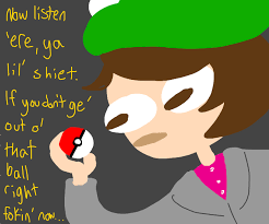Digital comics on webtoon, a fun fancomic about a pokemon game called pokemon sword & shield. Scottish Pokemon Trainer Being Scottish Drawception