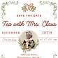 Tea with Mrs. Claus event image