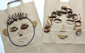 Maybe you would like to learn more about one of these? How To Make A Self Portrait Collage With Kids Using Recycle Bin Materials