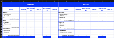 Calculer son budget perso ou familial. Etablir Un Budget Pour Son Evenement Weezevent