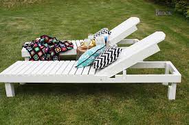 Make the space extra cozy with a few outdoor pillows. Favorite Wood Chaise Lounges Ana White