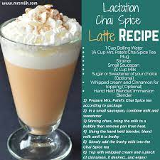 Lactation Tea Chai Spice Lactation Tea Lactation Smoothie Lactation Recipes