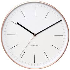 Wanduhr Minimal Kupfer Wanduhren Karlsson Wanduhr Wanduhr Design