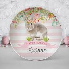 Download this free kid's ministry resource 12 free bible stories here: Personalised Melamine Kids Easter Plate A Great Easter Keepsake