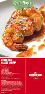 Cuban Rum Glazed Shrimp A Recipe That Will Deliver Spice And Soul To All Of Your Gatherings Great Pairing With Seafood Recipes Cooking Recipes Cuban Recipes