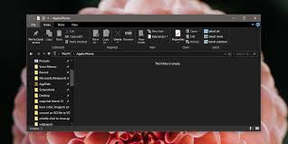 How To Fix This Folder Is Empty When Connecting An Iphone On Windows 10 Windows 10 Fix It Windows