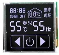 Custom Negative Segment VATN LCD Display With HT1621 ST7035 ...