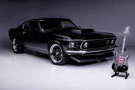 Download wallpapers ford mustang retro sports car american classic. Barrett Jackson Fender Team Up For Matching 1969 Ford Mustang Guitar