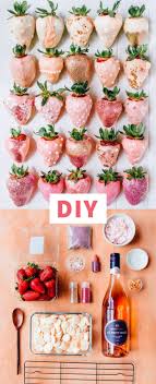 Diy Fraises Enrobees De Chocolat Couleur Arc En Ciel Rose Degrade Pastels Fraises Enrobees De Chocolat Fraise Au Chocolat Paillettes Comestibles