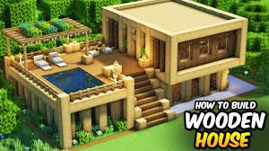 But you can change it however you would like tag: Minecraft How To Build A Large Wooden House Easy Survival Tutorial Youtube