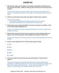 The teacher guide for give me liberty or give me death speech includes the answer key for our text dependent questions, in html and pdf formats, and is only available to registered commonlit users. Patrick Henry Give Me Liberty Speech Meaning