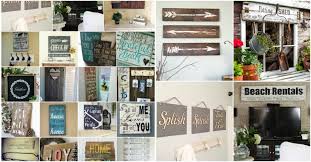 Whether you're in an actual office or transformed your living room into your workspace, pieces of personalized home. 50 Wood Signs That Will Add Rustic Charm To Your Home Decor Diy Crafts