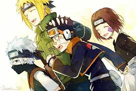 More images for obito uchiha team minato » Anime 1278146 Kakashi Hatake Rin Nohara And Team Minato On Favim Com