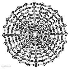 Now you can find it all in these beautiful coloring pages , and do justice to his red suit recognizable by his drawn cobweb and his blue tights, or completely change the color of his outfit by customizing it to your taste. Printable Spider Web Coloring Pages For Kids