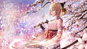 Maybe you would like to learn more about one of these? Afbeeldingsresultaat Voor Girl In The Wind Samurai Anime Character Wallpaper Anime Cherry Blossom