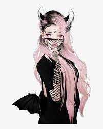 Tiktok playlist aesthetic songs song playlist. Animegirl Renders Sticker Like4like Follow4follow Aesthetic Goth Anime Girl Hd Png Download Kindpng