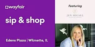 Wayfair Sip & Shop featuring Jen Segall Design