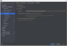 Appearance & behavior > system settings > passwords > save passwords = in native keychain datagrip 2019.3 . Datagrip Password Management In Kde And Opensuse