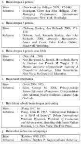 Rujukan dari dua sumber atau lebih. 5 1 2 Penulisan Sitasi Dalam Teks Dan Daftar Pustaka