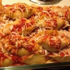 Stuffed Pasta Shells Recipe Stuffed Pasta Shells Stuffed Shells Ricotta Recipes