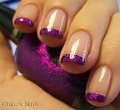 If not, you can get acrylics in this shape. Nail Designs With Glitter Tips Archives Blurmark