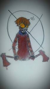 Hatchet Boy Drawing Mrcreepypasta Amino Begin drawing the skull with an oval shape. hatchet boy drawing mrcreepypasta amino