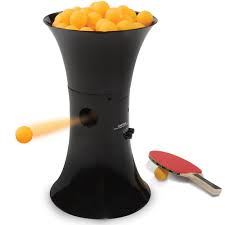 The Table Tennis Trainer Hammacher Schlemmer Table Tennis Tennis Trainer Table Tennis Robot