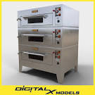 industrial gas oven for bakery