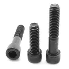 M12 X 1 25 X 65 Mm Pt Fine Thread Iso 4762 Din 912 Class 12 9 Socket Head Cap Screw Alloy Steel Black Oxide