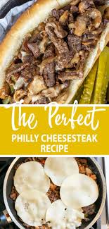 We all love to eat a tasty philly cheese steak and thanks to the slow cooker, this meal is now even easier. All In One Pan Incredible Philly Cheesesteak Sandwich Made In Your Skillet You Will Love It Sandwich Phill Philly Cheese Steak Recipe Recipes Cheesesteak