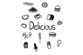 Download Delicious Doodle Vector Art Graphic By Firdausm601 Creative Fabrica SVG Cut Files