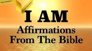 Then who in the world can be saved? the disciples asked jesus. I Am Affirmations From The Bible Audio Bible Scriptures Faith Declarations Amazing Grace Youtube
