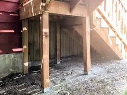 Wild hog brand metal deck railing installed on a deck in kachina village near. Under Deck Storage With Removable Fence Panel The Handyman S Daughter