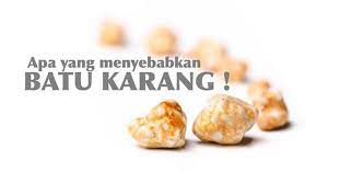 Jangkitan kuman penanahan dalam buah pinggang boleh menyebabkan terjadinya bisul. Batu Karang