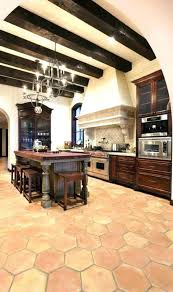 Here, curved steps lead to a graceful archway to the front door. 13 Beautiful Spanish Style Kitchen Ideas