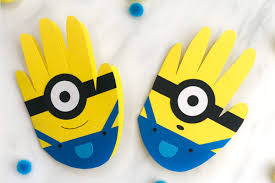 I hope this helps you! Simple Handprint Minion Card Craft For Kids
