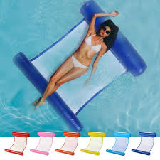 Furniture Pool Floating Water Hammock Float Lounger Inflatable Swimming Pool Inflatable Pool Water Hammock