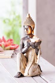 Dekofigur Buddha Mit Teelichthalter Bestellen Weltbild De Buddha Buddha Deko Und Buddha Figur